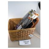 Basket, Pictures, & Shelf Lights