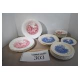 English Abbey Dish Set