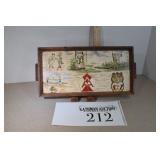 Military Cartoon Tray