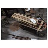 Sled, Wagon, & Saw Blade