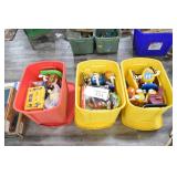 3 Totes of M&M Collectables