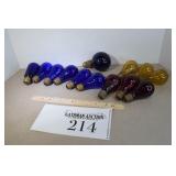 Antique Nipple Top Colored Light Bulbs