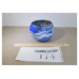 Blue Ozark Roadside Pottery Bowl