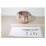 Black & Pinl Ozark Roadside Pottery Bowl