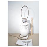 White Vase Lamp