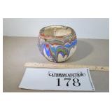 Multi Colored Ozark Roadside Pottery Bowl