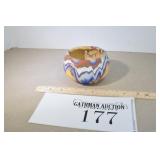 Multi Colored Ozark Roadside Pottery Bowl