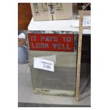 "It Pays To Look Well" Mirror