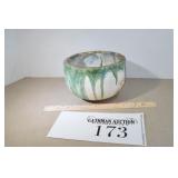 Green Ozark Roadside Pottery Bowl