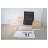 1921 Petersburg, IL Temperest Booklet