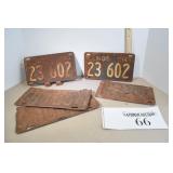 Antique License Plates