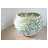 Green Ozark Roadside Pottery Jardinere