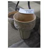 Antique 14 In Tall Flower Pot