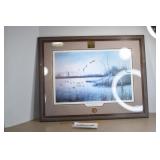 'Quail Lakes Geese At Sunset' DU Print