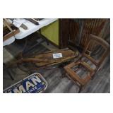 Sled, Chair,& Syche