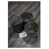 Brass Buckets & Galvanized Bucket