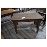 Mission Style Library Table