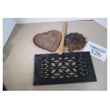 CAst Iron Pans & Register Vent Cover