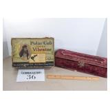 velvet Box & Polar Cub Electric Vibrator Box Only