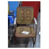 Vintage Metal Lawn Chair