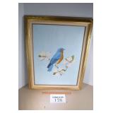 Blue Bird Painting