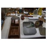 Scale, Kraut Cutter, & Enamelware