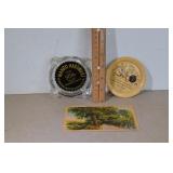 Manito IL Ashtray & Postcard