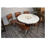 Mid Century Table & 5 Chairs