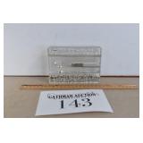 Bullet in Glass Paper Weight