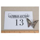 Mexican Sterling Silver Butterfly Pin
