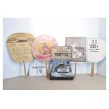 Advertising Fans & Shoe Display