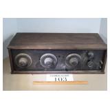 Home Made Antique Radio