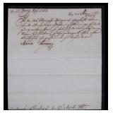 Hapsburg Maria Theresia Signed Letter (Latin) 1766