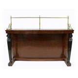 Antique Mahogany Neoclassical Style Server.