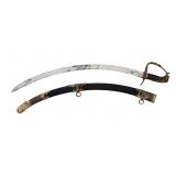 1803 Pattern British Riflemenï¿½s Flat Blade Saber.