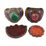 JEWELRY. Chinese Silver Gilt Jewelry Collection.