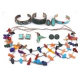 JEWELRY. Collection of Southwest Jewelry.