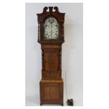 Antique Mahogany Grandfather Clock.