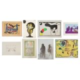 PORTFOLIO OF VARIOUS ARTISTS (20TH CENTURY) [8].