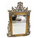 Howard Elliot  Vintage Carved Giltwood Mirror .