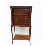 Fine Antique Satinwood, Banded & Bronze Mounted
