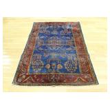 Vintage  And Finely Hand Knotted Sarouk Style