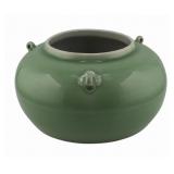 Ex-Vallin Galleries Yung Cheng Celadon Jar.