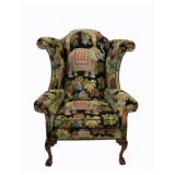 Oversize Hancock & Moore Upholstered Wing Back