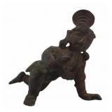 Antique Copper Alloy Figure of Bala Krishna.