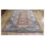 Vintage And Finely Hand Knotted Carpet