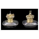 SILVER. (2) English Silver Commemorative Boxes.