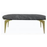 Gabriel Scott Prong Racetrack Coffee Table.