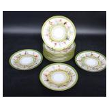 11 Richard Klemm Dresden Porcelain Plates