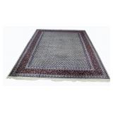 Vintage And Finely Hand Knotted Carpet.